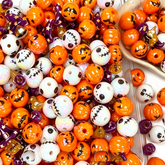 Halloween Ghost & Pumpkin